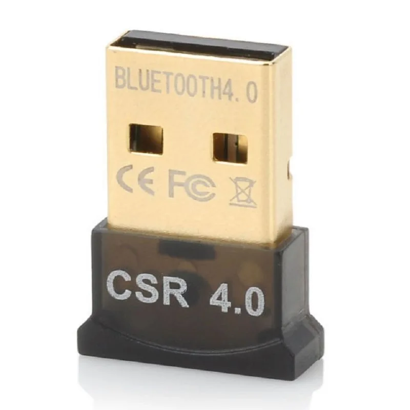 Беспроводной мини USB Bluetooth адаптер CSR V4.0 двухрежимный аудио приемник для