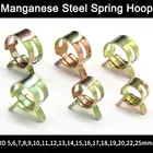 10 штук, пружинный обруч из марганцевой стали, оцинкованный цвет, кольцо для шланга, обруч для водопроводной трубы