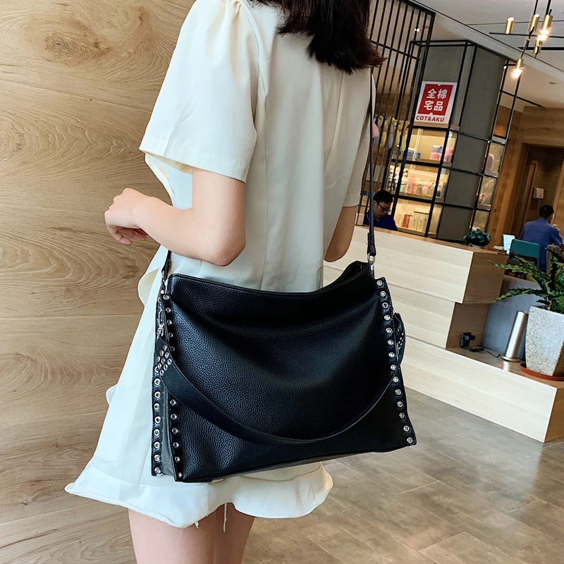 Винтаж Мода большая сумка тоут 2019 новинка из качественной мягкой кожи Для женщин