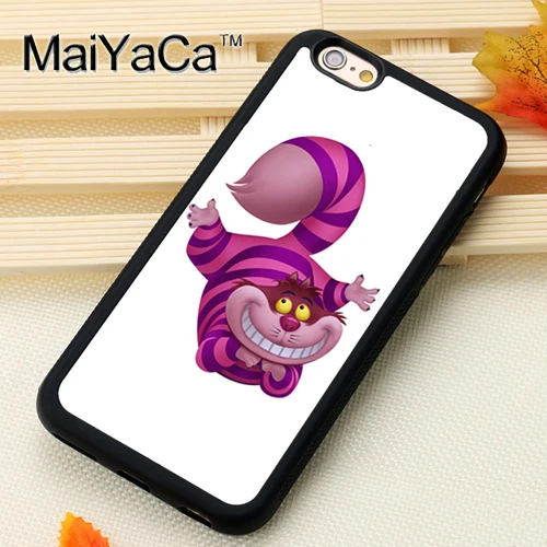 Чехол для телефона MaiYaCa Alice in Wonderland Cheshire Cats для iphone 11 Pro MAX X XR XS MAX 6 6S 7 8 Plus 5 5S TPU - Цвет: 1895