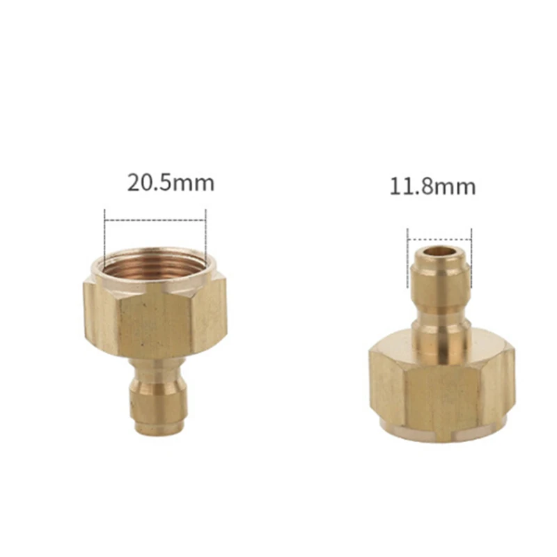 Мойка высокого давления Быстрое подключение Соединительный адаптер Муфта