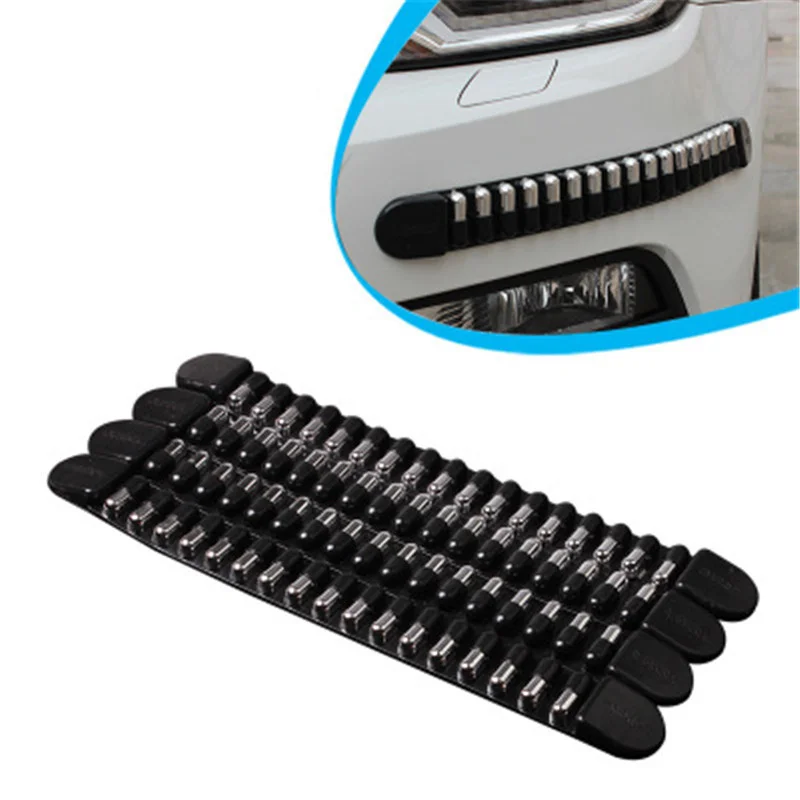 

Fashion Automobile Anti-collision Strip Scrape Guard Bumper 4 Pcs/Set Vehicle Protective Strip Auto Styling Ornament Accessories