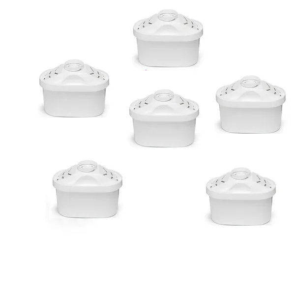 

New Water Filters Replacement 2/4/6Pcs Brita Water Pitcher Filter Replacement Activate Carbon Water Filter