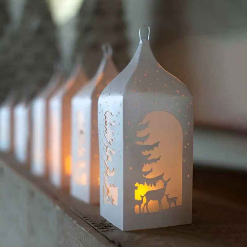 Металлические Вырубные штампы в виде рождественской елки трафарет для