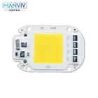 Светодиодный светильник с COB матрицей, не требует драйвера, для прожектора, точечного освещения, домашсветильник освещения, 20 Вт, 30 Вт, 50 Вт, 110 В, 220 В