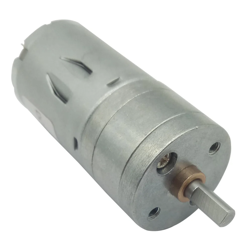 6V 12V 24V микро DC мотор редуктор низкая скорость 12 до 1360RPM Регулируемая обратная для
