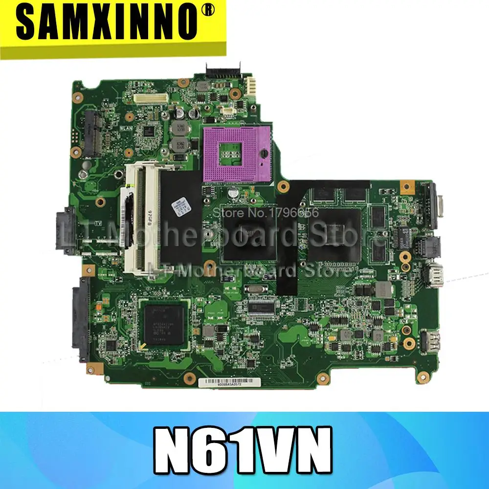 Материнская плата ноутбука N61VN материнская полностью проверена 100% DDR2 хорошая