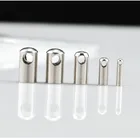 20 шт.лот 316L наконечник из нержавеющей стали с застежкой соединитель подходит для DIY Круглый 0,9 1,2 1,5 мм змеиная цепочка ожерелье ювелирных изделий