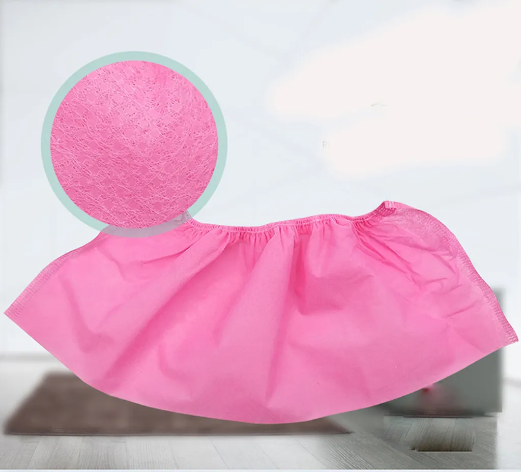 

50/200/400pcs Disposable Shoe Dust Covers Breathable Dust-proof Non-slip Protection Disposable Shoe Cover Household Family Tool