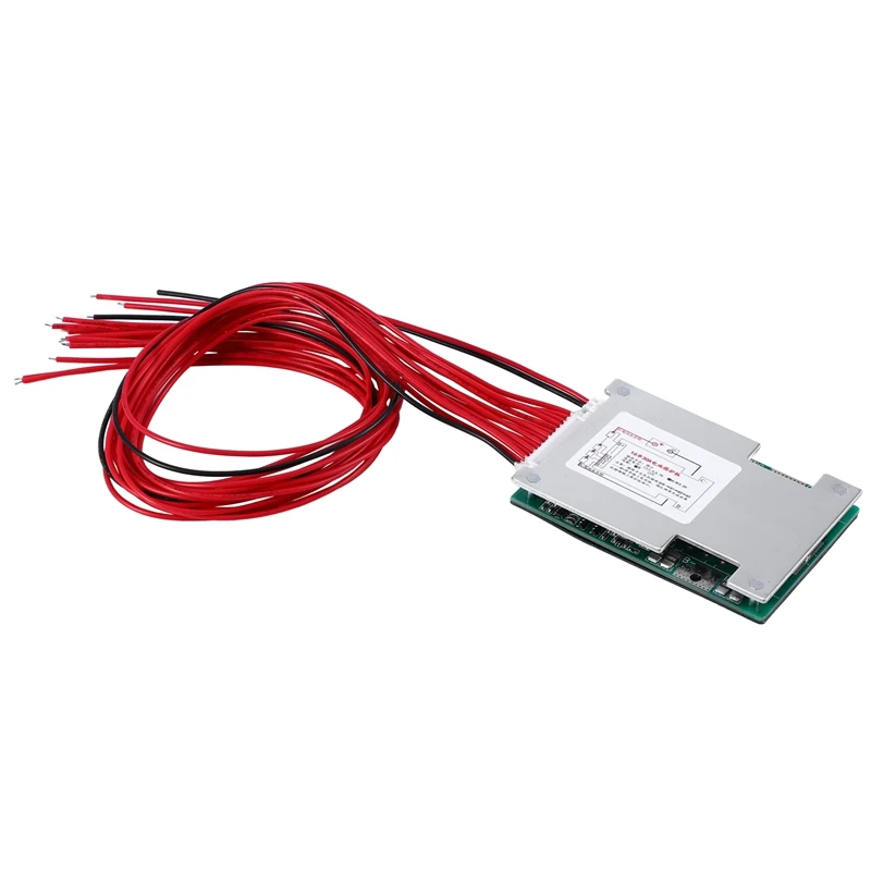 16S 48V 30A LiFePo4 плата защиты батареи BMS PCB с балансом для E Bike EScooter|Аксессуары батарей| |