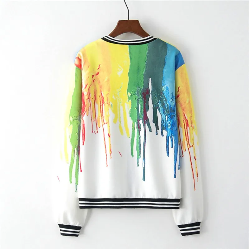 Женская толстовка с длинным рукавом круглым вырезом и карманами|Женские