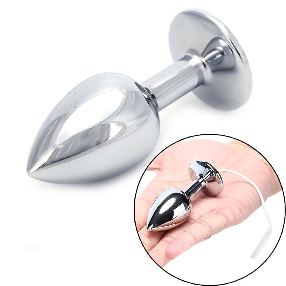 28*70 мм тематические игрушки терапевтический массажер Электрический шок Анальная