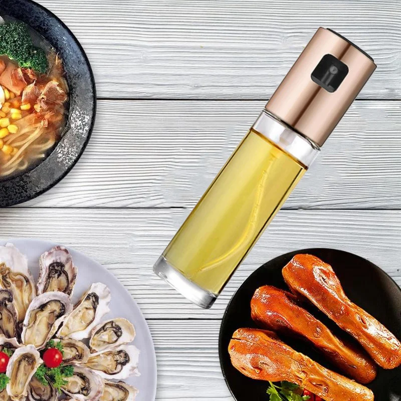 Leak-Proof Drops Oil Dispenser 2019 Stainless Steel Olive Vinegar Sprayer Spray Bottle Pot Seasoning Kettle Bbq Kitchen Tool |