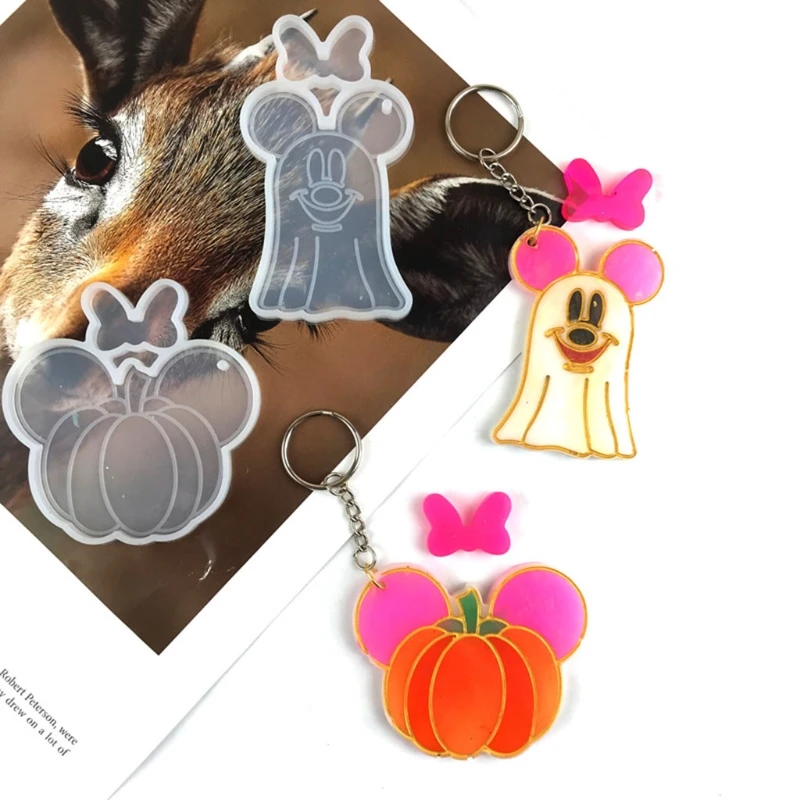 

DIY Handicrafts Silica Gel Mold Ideal Gift for DIY Lovers Halloween Gifts for friends and Family Corrosion Resistance