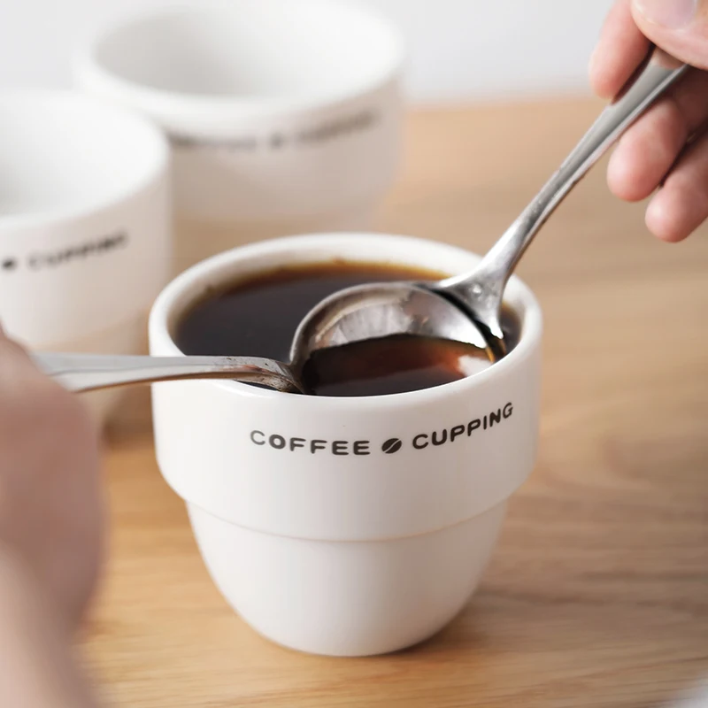 

CAFEDE KONA Coffee Cupping Bowl 250ml High Quality Ceramic Retains Heat Cupping Cup Help You Focus More On The Flavour And Aroma