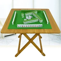 59 3cm mahjong table chess bamboo mini foldable poker table board game mahjong games home games household poker small table
