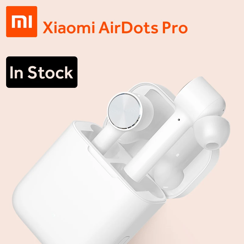Xiao mi Airdots Pro mi Air TWS беспроводные наушники Bluetooth гарнитура ANC Noice переключатель шумоподавления Авто пауза кран управление для телефона