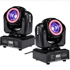 2 шт.мини-перемещение головы светодиодный 60 Вт луч перемещение головы сценический светодиодный светильник ing, украшенное мозаикой из драгоценных камней, 12 Светодиодный SMD5050 RGB Супер яркий светодиодный стробоскоп Точечный светильник фирмы 