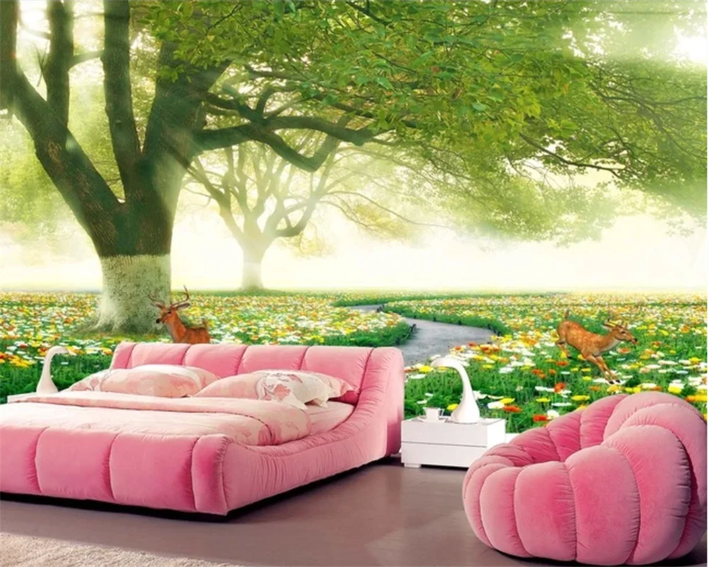 Обои на заказ красивые 3D обои dreamland пейзаж картина фон 3d обои|wallpaper for walls|wallpapers