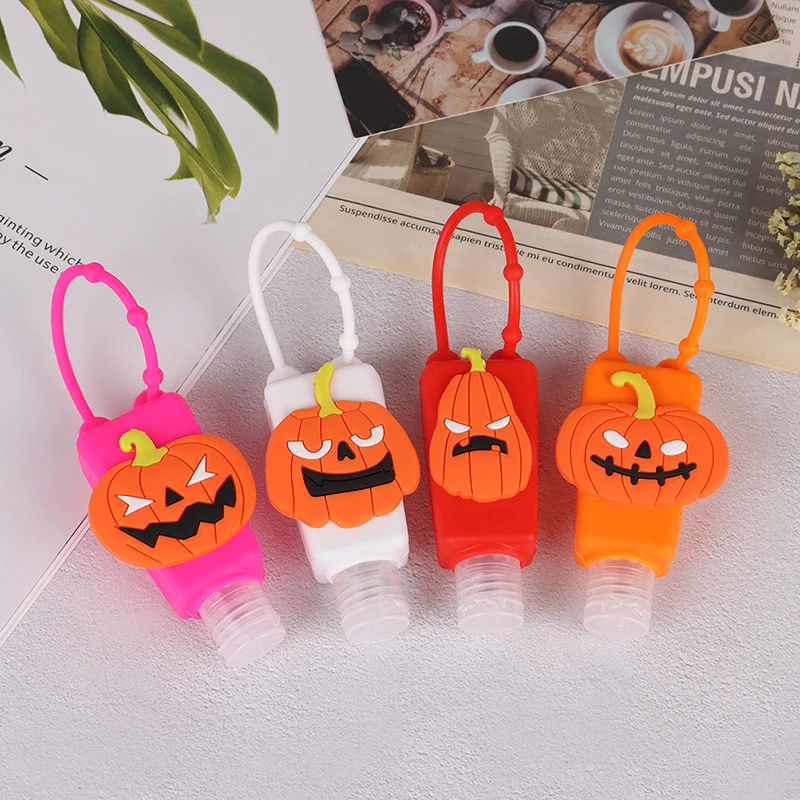 

1PC 30ml Cute Silicone Mini Hand Sanitizer Hand Gel Holder Portable Safe Gel Holder Travel Shampoo Soap Dispenser Bottle