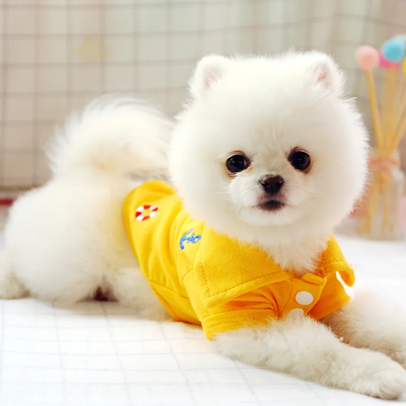 PETCIRCLE новая одежда для собак футболка 8 цветов Размер XXS L футболки домашних