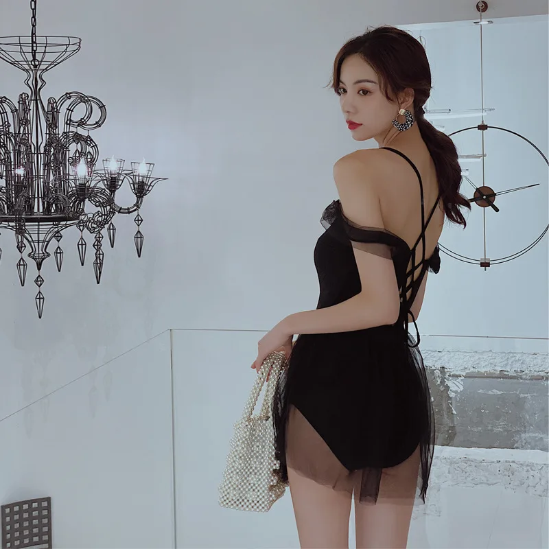 Сексуальный купальный костюм для похудения тонкий женский купальник большого