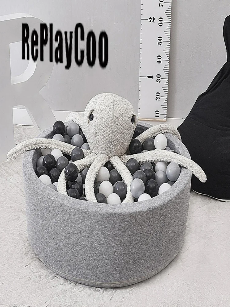 Милый осьминог игрушка Большая мягкая каракуль животное мягкая кукла Мягкие кальмары плюшевые 80 см/3" детские игрушки подарки для подруги DZY001