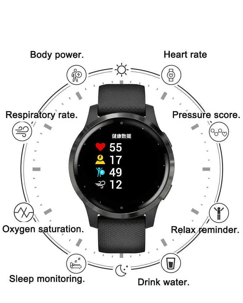 Gps golf женские Смарт-часы для мужчин Garmin Active garmin Pay gps часы ip68 водонепроницаемый монитор сердечного ритма swiming divining smartwatch