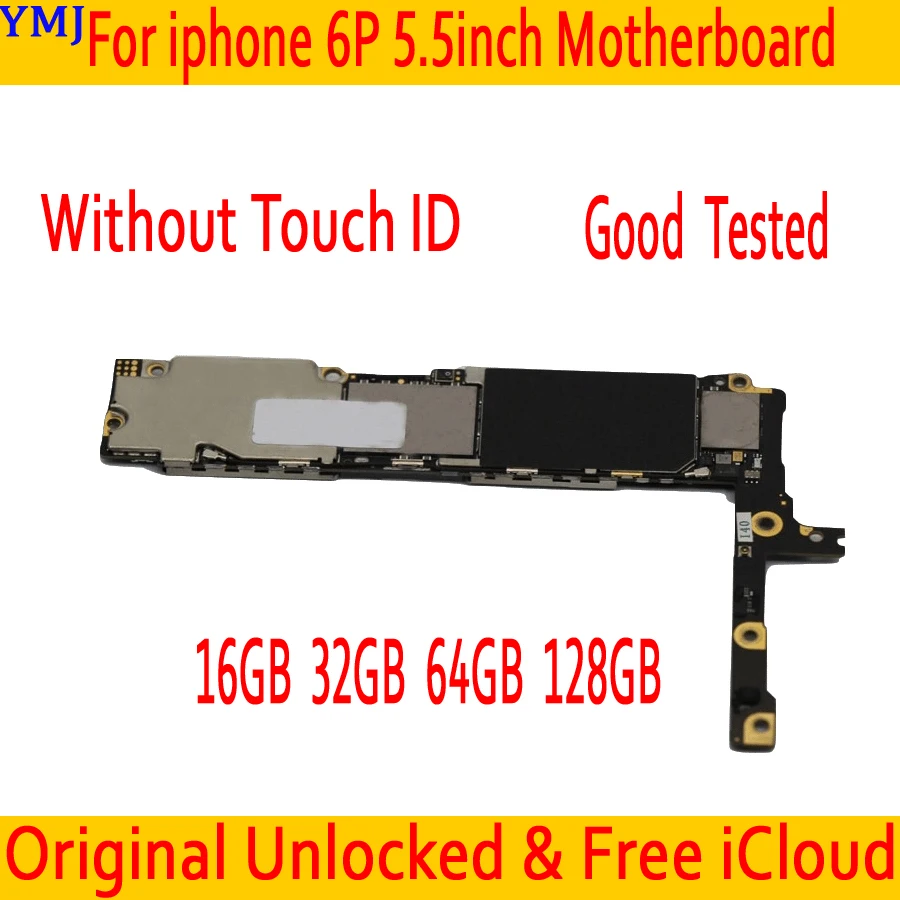 Материнская плата для iphone 6 Plus 16 ГБ 64 128 без Touch ID/с ID 100% оригинал разблокированная