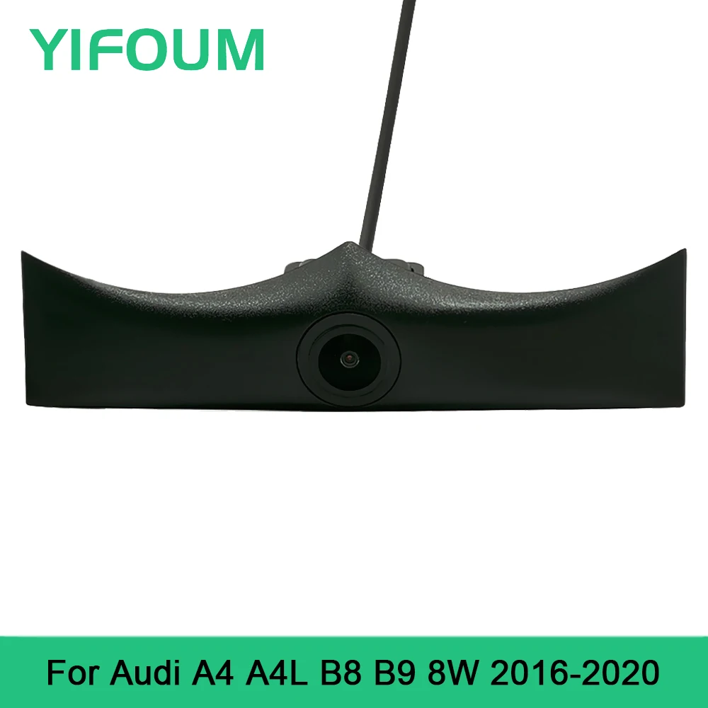 

YIFOUM HD CCD Car Front View Parking Night Vision Positive Waterproof Logo Camera For Audi A4 A4L B8 B9 8W 2016 2017 2018-2020