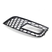 for a4 b9 black pair honeycomb mesh fog light open vent grill intake cover grille car part 2013 2016