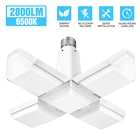 Светодиодный светильник 40 Вт, складной, 85-265 в, регулируемый, для офисов, мастерских, складов