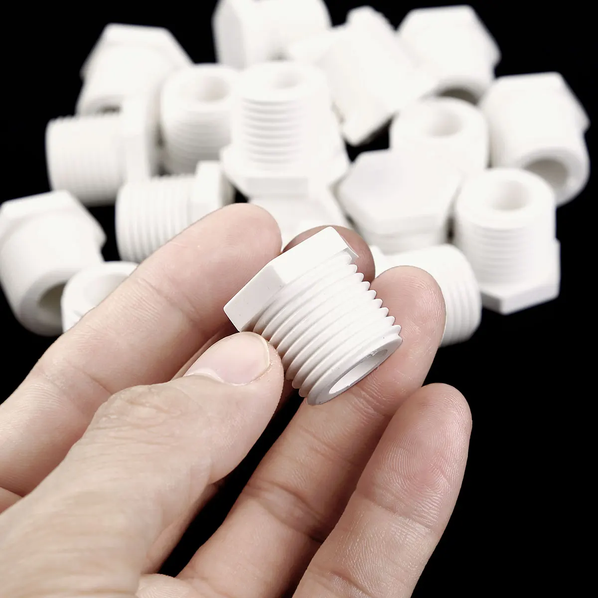 Штепсельная Вилка для водонагревателя белый пластиковый сливной разъем