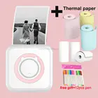 Карманный термопринтер портативный мини-принтер беспроводной ly BT Connect 200 точекдюйм фотоэтикетка записей список печати беспроводной принтер для офиса