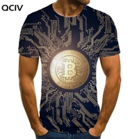 qciv brand bitcoin t shirt men currency tshirt printed novelty tshirts casual creativity shirt print mens clothing t shirts cool