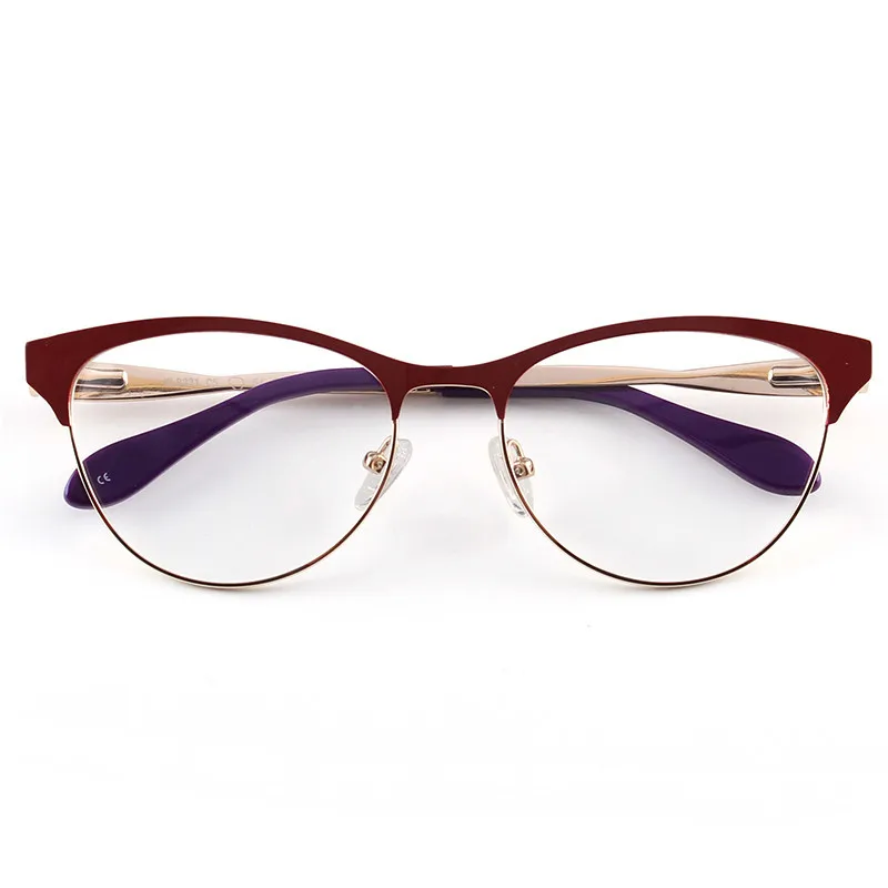 Весенние очки металлическая полная оправа женские Рецептурные для очков