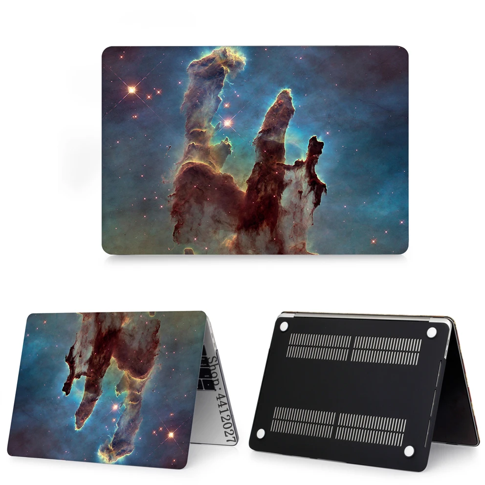 Чехол Starry sky для Macbook Air Pro 13 15 Жесткий ноутбука с сенсорной панелью MacBook M1 Chip Retina 11 12