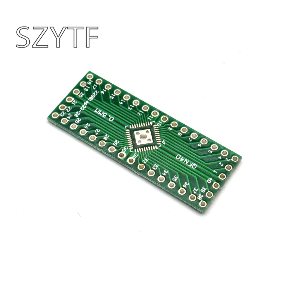 20 шт./пакет переходная пластина QFN32 QFN40 SMD очередь DIP 0 5 мм|plate adapter|dip smddip adapter |