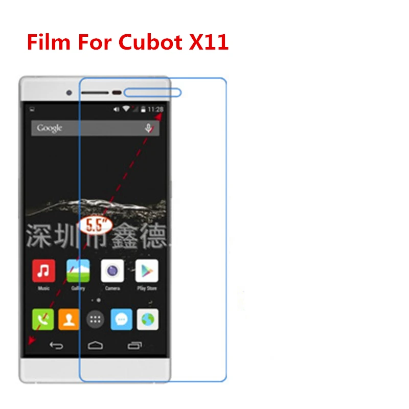 1/2/5/10 шт. ультратонкая прозрачная защитная пленка для HD ЖК-экрана с тканевой пленкой для очистки для Cubot X11.