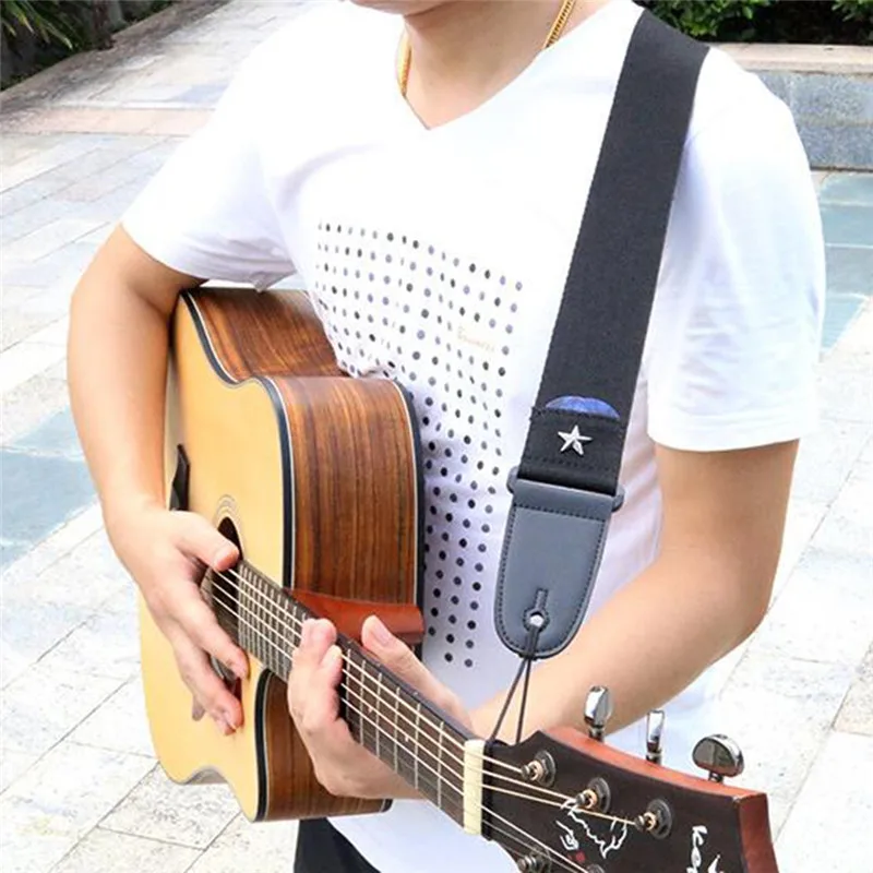 Наплечный ремень для электрогитары 155 см x 5 или аксессуары с кожаной головкой 2 |