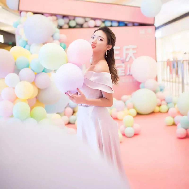 5-36inch Macaron Pastel Latex Baloons Wedding Decoration Girl Baby Shower Arche Ballon Anniversaire Wholesale Balls For Birthday | Дом и сад