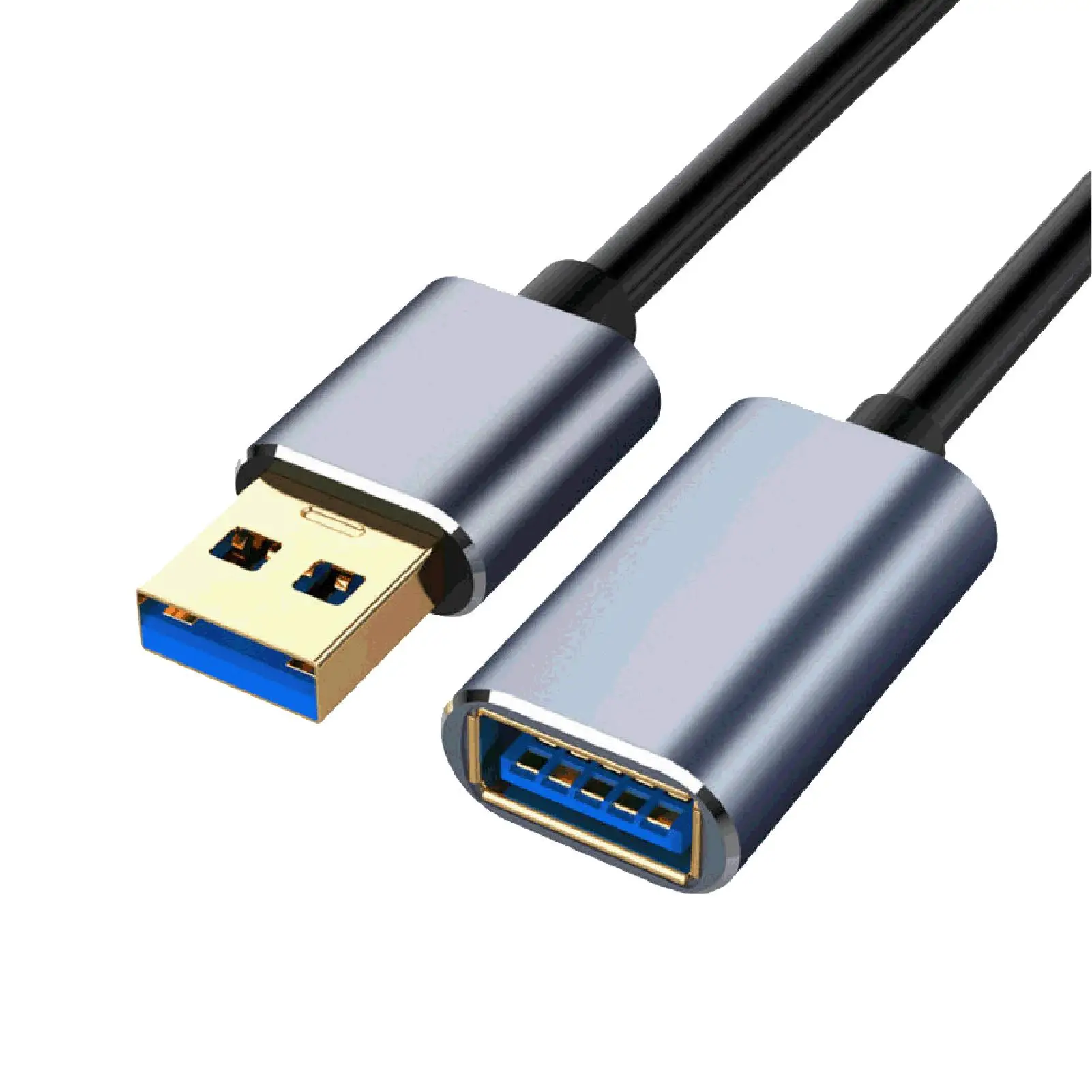 

New USB Extension Cable USB 3.0 A Male to USB A Female TV SSD Extender Cord 5Gbps Data Transfer USB Flash Drive Keyboard Mouse