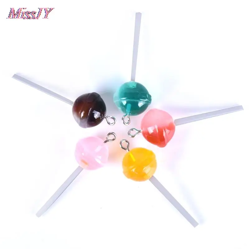 6 видов стилей мини-пончик морковь леденец подвески для DIY украшения Браслеты