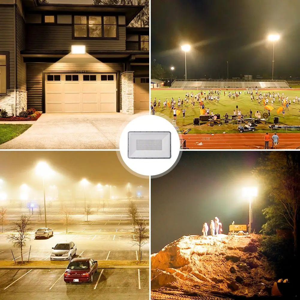 

NEW LED Flood Light Power Saving High Brightness for Gardens Courtyards