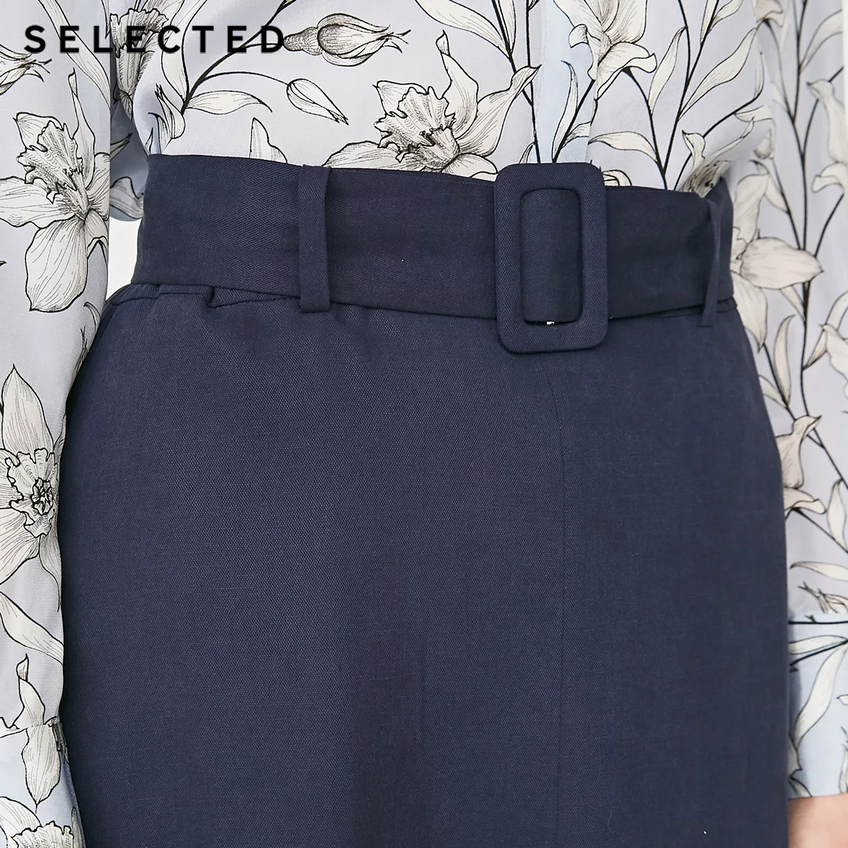 Женская летняя юбка из Tencel A-lined S | 41924C525 одежда