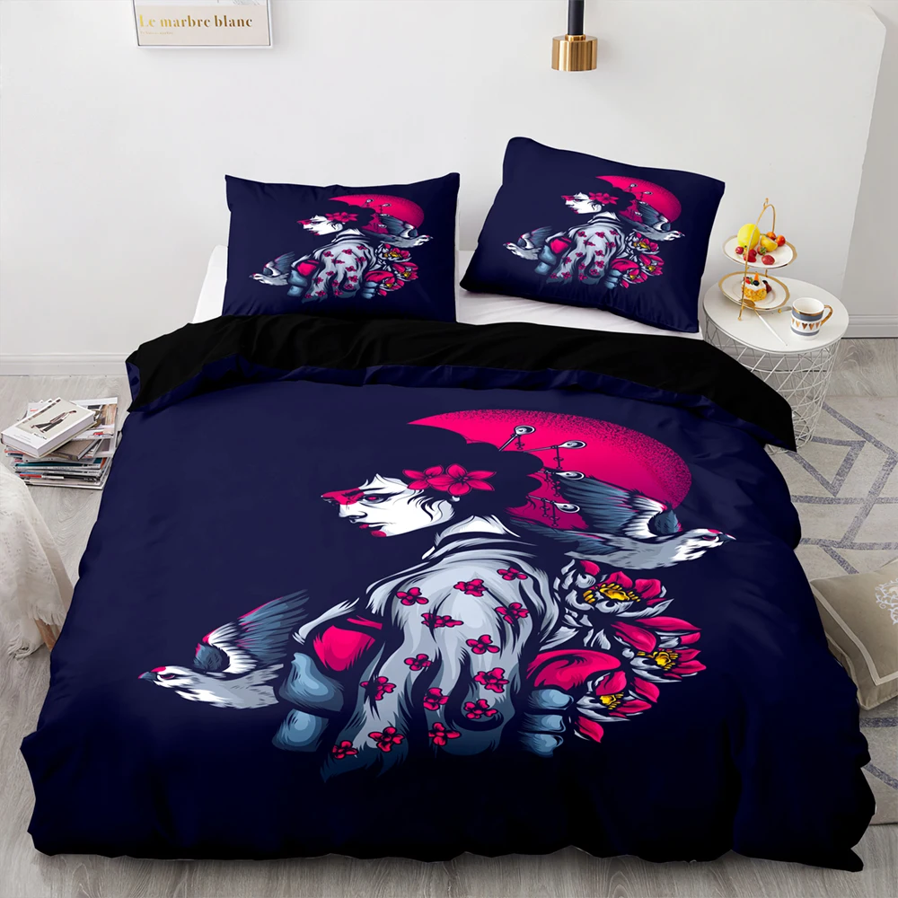 

Abstract embrace Pattern Bedding Set, 220230 Duvet Cover Set With Pillowcase, 210210 Quilt CoverExtra Large Blanket Cover