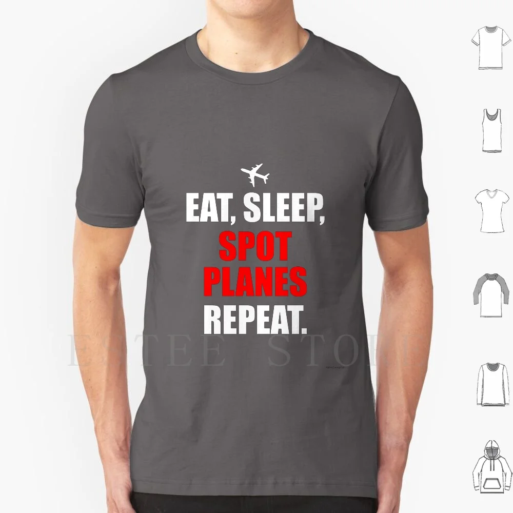 

Plane Spotter & Planespotting T Shirt Print Cotton Plane Planes I Love Traveling Flying Pilot Flight Idea Crew Crew Life