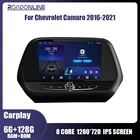6G 128G Android 10 Автомобильный GPS-навигатор стерео Мультимедийный Плеер автомобильное радио для Chevrolet Camaro 2010-2015 2016-2021 сенсорный экран