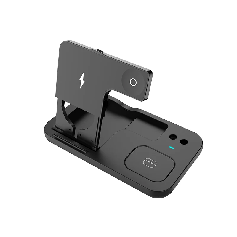 

General wireless charger stent USBC 4 in1 15 w drinking water fee iPhone12 iWatch Airpods mobile phones