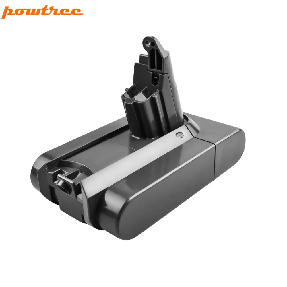 Литий ионный аккумулятор Powtree для пылесосов Dyson V6 4000 мАч 21 6 в батарея DC58 DC59 DC61 DC62 DC74